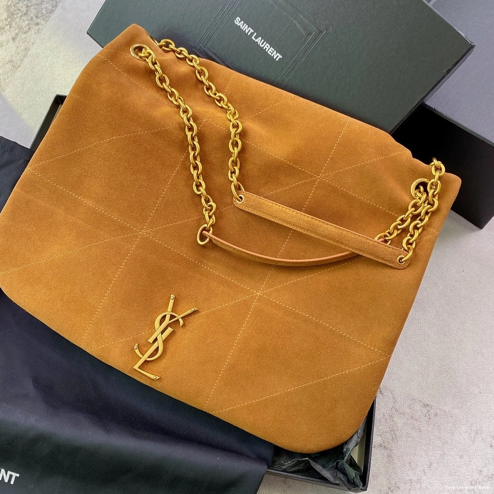 Tony Luxuries YSL JAMIE IN 4.3 SUEDE 0808